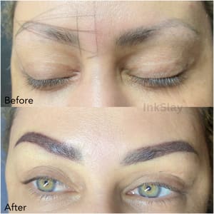Eyebrow Tattoo result by InkSlay in Raleigh, NC