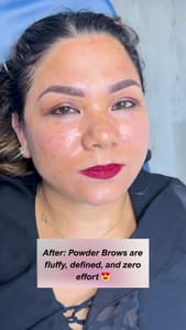 Eyebrow Tattoo result by Inkspire Aesthetics in Cary, NC