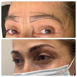 Eyebrow Tattoo result by Inkspired Bar in Bothell, WA