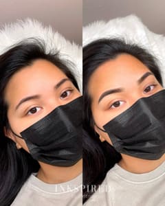 Eyebrow Tattoo result by INKSPIRED Permanent Makeup in Pasadena, CA
