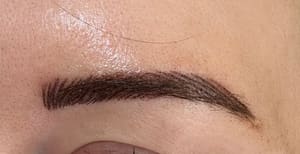 Eyebrow Tattoo result by Inksthetics in Alexandria, VA