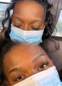 Eyebrow Tattoo result by Inksthetics in Chicago, IL