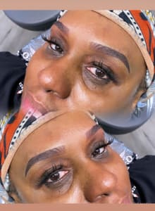 Eyebrow Tattoo result by Inksthetics in Chicago, IL