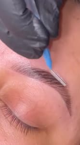 Eyebrow Tattoo result by Inktuitive beauty permanent in Sacramento, CA