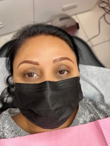 Eyebrow Tattoo result by Inktuitive beauty permanent in Sacramento, CA