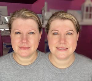 Eyebrow Tattoo result by Inktuitive beauty permanent in Sacramento, CA