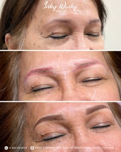 Eyebrow Tattoo result by Inky Winky Salon in Rancho Palos Verdes, CA