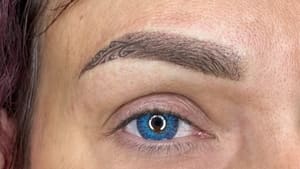 Eyebrow Tattoo result by INNA KOLT Permanent Makeup & Eyelashes Studio in Bunnell, FL