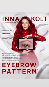 Eyebrow Tattoo result by INNA KOLT Permanent Makeup & Eyelashes Studio in Bunnell, FL