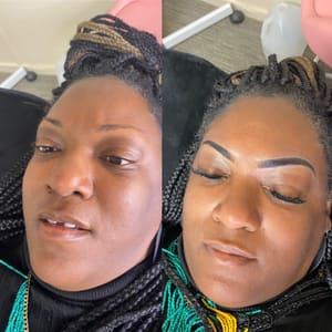 Eyebrow Tattoo result by Innate Beauty and Healing Spa in Indianapolis, IN