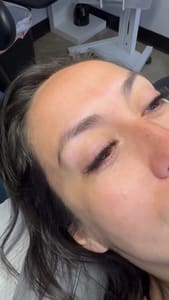 Eyebrow Tattoo result by Inner Glow Lash Studio in Wilmington, NC