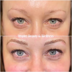Eyebrow Tattoo result by Inspire Beauty & Wellness in Golden, CO