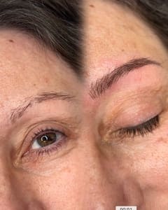 Eyebrow Tattoo result by Inspired Brows - Grand Rapids Nano Brows and Microblading in Jenison, MI