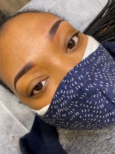 Eyebrow Tattoo result by Inspired Lash & Beauty Bar in Havertown, PA