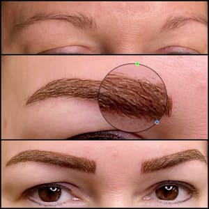 Eyebrow Tattoo result by Institute of Professionals in Permanent Makeup, LLC in Sarasota, FL
