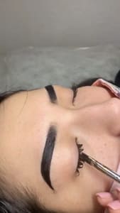 Eyebrow Tattoo result by IRIDESCENCE AESTHETICS Inside Salon Lofts in Pflugerville, TX