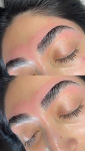 Eyebrow Tattoo result by IRIDESCENCE AESTHETICS Inside Salon Lofts in Pflugerville, TX