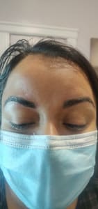 Eyebrow Tattoo result by Iris Artistry LLC in Bristol, PA