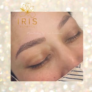 Eyebrow Tattoo result by Iris Esthetics in Chicago, IL