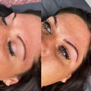 Eyebrow Tattoo result by Iris Eyes Ink in Eldon, MO