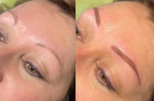 Eyebrow Tattoo result by Iris Eyes Ink in Eldon, MO