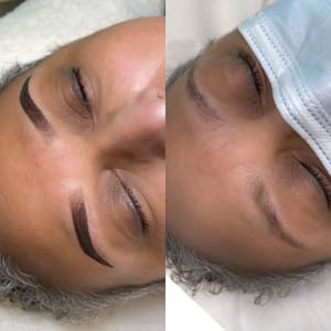 Eyebrow Tattoo result by Iryl Ink'd in Upland, CA