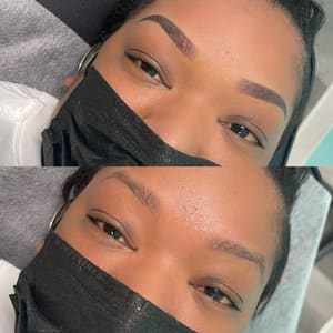 Eyebrow Tattoo result by Iryl Ink'd in Upland, CA