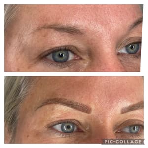 Eyebrow Tattoo result by Isabella Studio in Budd Lake, NJ