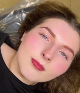 Eyebrow Tattoo result by Isoke Studios in Kansas City, MO