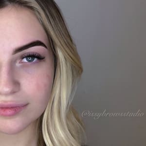 Eyebrow Tattoo result by Issybrowsstudio in Cliffside Park, NJ