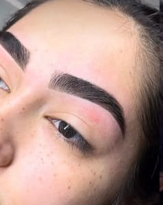 Eyebrow Tattoo result by Issybrowsstudio in Cliffside Park, NJ
