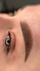 Eyebrow Tattoo result by Iuliia Veremeva Permanent Makeup in Granger, IN