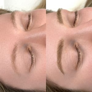 Eyebrow Tattoo result by IV Aesthetics in Saco, ME
