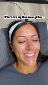 Eyebrow Tattoo result by Ivy Beauty Studio in Jersey City, NJ