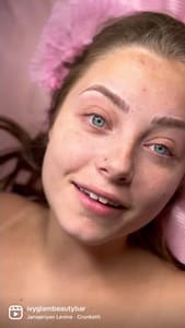 Eyebrow Tattoo result by Ivy Glam Beauty Bar in Virginia Beach, VA