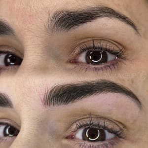 Eyebrow Tattoo result by Iza Makeup in Upland, CA
