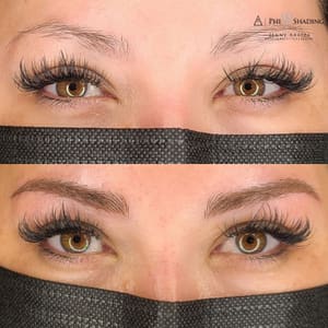 Eyebrow Tattoo result by Iza Makeup in Upland, CA