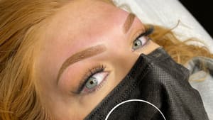 Eyebrow Tattoo result by J.A.S Studio in Oakbrook Terrace, IL