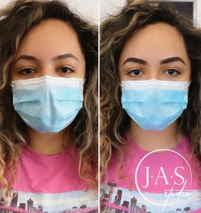 Eyebrow Tattoo result by J.A.S Studio in Oakbrook Terrace, IL