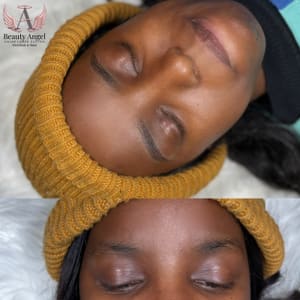Eyebrow Tattoo result by J'Browz for Life Beauty Bar in Huntersville, NC