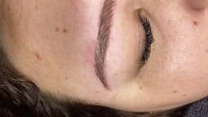 Eyebrow Tattoo result by J.E Spa by June in Bristol, TN
