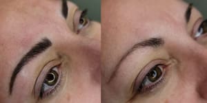 Eyebrow Tattoo result by J Ink'd Cosmetics in Athens, OH