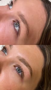 Eyebrow Tattoo result by J&J Esthetics Best of Long Island 2026 in Farmingville, NY