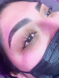 Eyebrow Tattoo result by J.LuShirl Beauty & Co in Marietta, GA