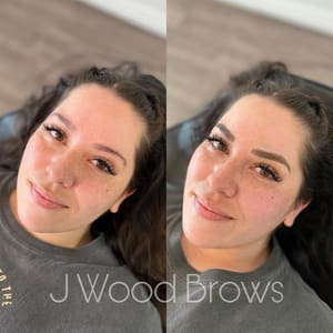 Eyebrow Tattoo result by J Wood Brows in Pleasant Grove, UT