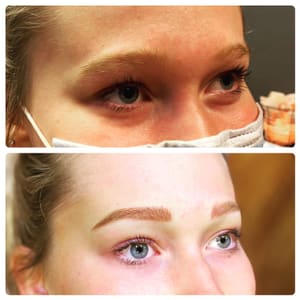 Eyebrow Tattoo result by Jacqueline Howard Permanent Cosmetics in Selah, WA