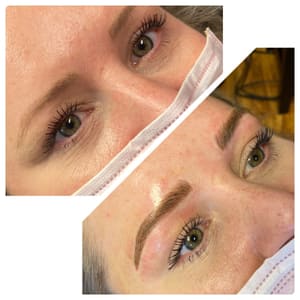 Eyebrow Tattoo result by Jacqueline Howard Permanent Cosmetics in Selah, WA