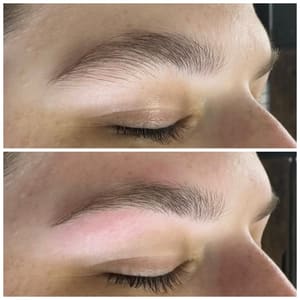 Eyebrow Tattoo result by Jade xo Aesthetics in Leominster, MA