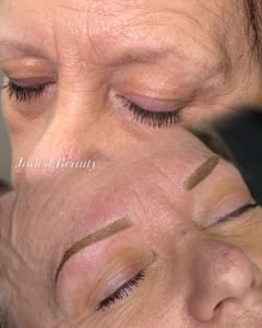 Eyebrow Tattoo result by Jaded Beauty in Wytheville, VA