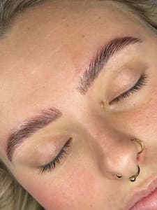 Eyebrow Tattoo result by Jaee Beauty in Omaha, NE